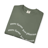 More farms less Pharma
